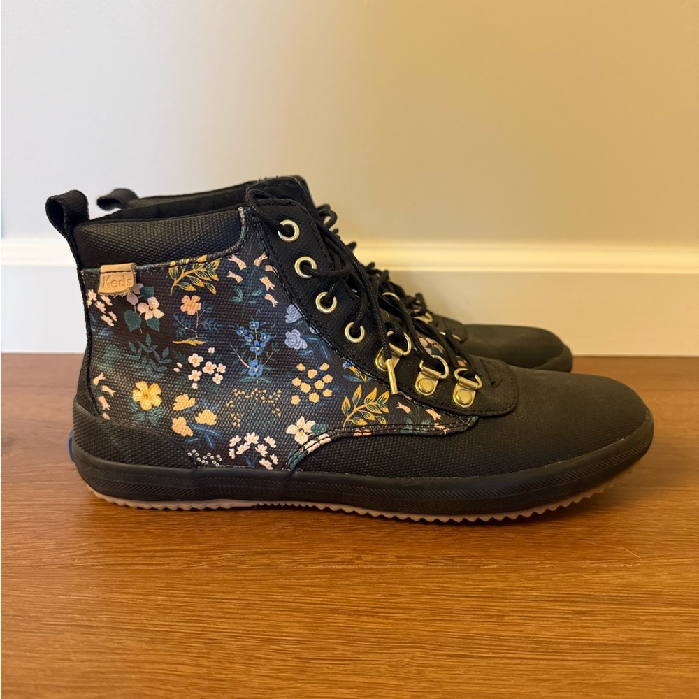 Keds X Rifle Paper Co. Scout Boot Water Lace Up Boots